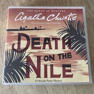 AGATHA CHRISTIE - DEATH ON THE NILE - AUDIO BOOK, 7 CD's by THE QUEEN OF MYSTERY